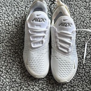 Nike Air 270 White Women's Shoes